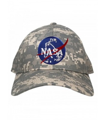 Low Profile NASA Insignia Logo Patch Camo Cap - Acu - C812IQ5JANT