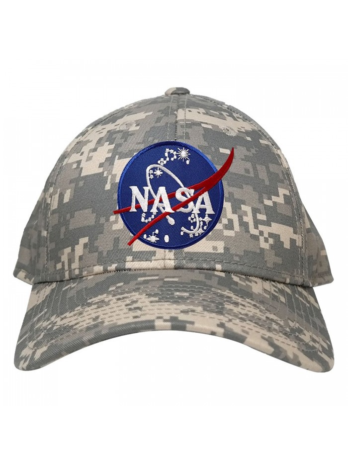 Low Profile NASA Insignia Logo Patch Camo Cap - Acu - C812IQ5JANT