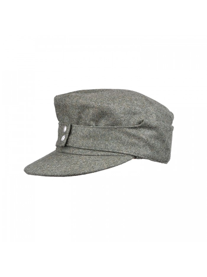 Heerpoint Reproduction Ww2 German Wh Em Army M43 Panzer Solider Wool Field Cap Hat - CC12CUKC813