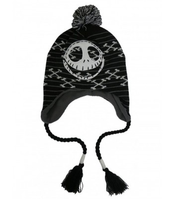 Nightmare Before Christmas Jack Skellington Black/White Men's Scandinavian Hat [4013] - CS12MCCJ0B5
