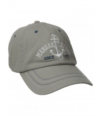 Margaritaville Men's Anchor Hat - Gray - CJ11VJ1QQ0J