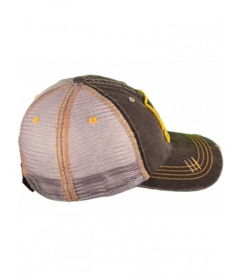 Profile Unstructured Cotton Distressed Trucker in Men's Baseball Caps