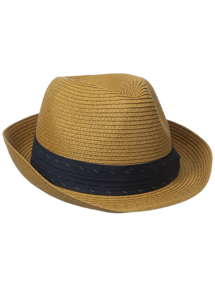 San Diego Hat Co. Men's Fedora - Tobacco - CZ12EBE6YT3