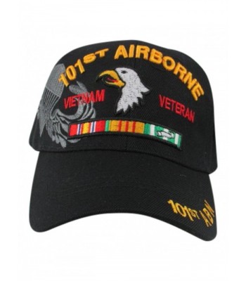 New 101st Airborne Division Vietnam Veteran- Black- One Size Fits Most - C2121H18MZ7
