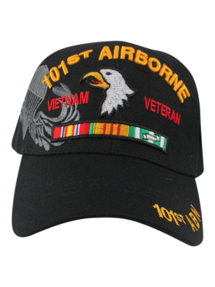 New 101st Airborne Division Vietnam Veteran- Black- One Size Fits Most - C2121H18MZ7