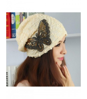 MiyaChic Womens Winter Butterfly Skullies