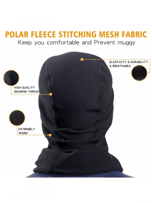 Balaclava - Windproof Mask Adjustable Face Head Warmer for Skiing ...