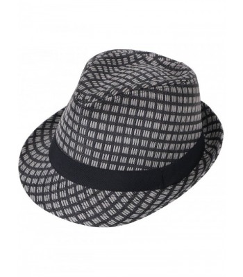 Summer Beach Straw Fedora Solid