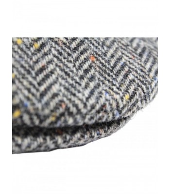 Irish Tweed Grey Herringbone Medium