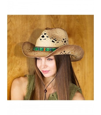 Western Cowboy Outback Hat Beaded