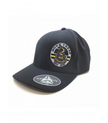 Don't Tread On Me Thin Gold Line Delta Flex Fit Cap - CJ12L9JCHJT