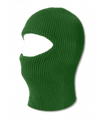 TopHeadwear One 1 Hole Ski Mask - Green - CP11BNPO937