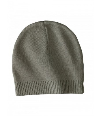 Port Authority Men's 100% Cotton Beanie - Olive - C511NGRQZZP