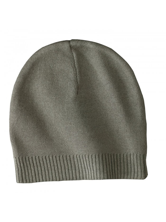 Port Authority Men's 100% Cotton Beanie - Olive - C511NGRQZZP