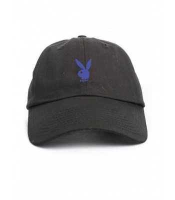 Playboy Bunny Unstructured Dad Hat Space Jams New - Black - CK12OHUZANN