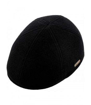 Blend Petersham Duckbill Panel Black in Men's Newsboy Caps