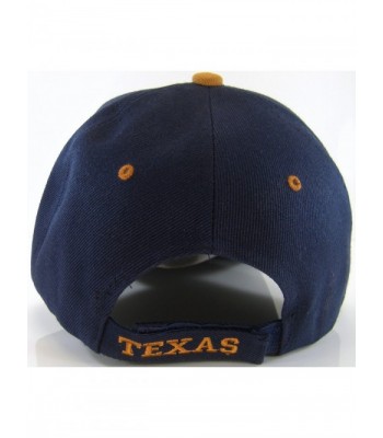 Texas Wave Pattern Adjustable Baseball in Men's Baseball Caps