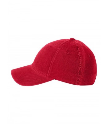 6997 Flexfit Low Profile Garment Washed Cotton Cap - Large/X-Large (Red) - CO11O82GKZR