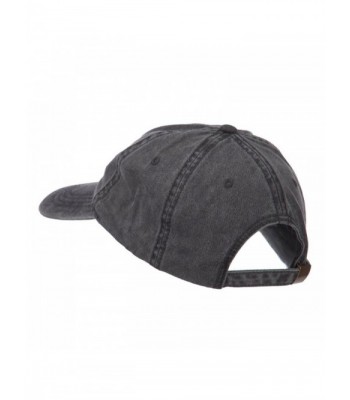 Captain Embroidered Low Profile Washed in Men's Baseball Caps