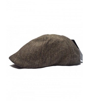 Deewang Fashion Herringbone newsboy duckbill