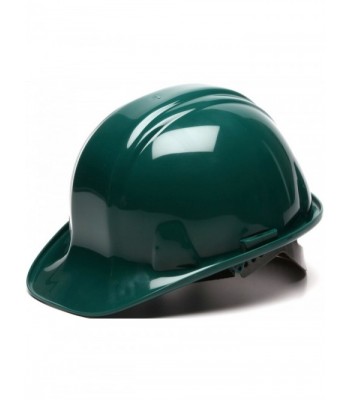 Pyramex Cap Style 6 Point Snap Lock Suspension Hard Hat - Green - CU114VZFUS9