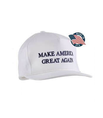 Make America Great Again! - Trump 2016 Adjustable Cap With Rope Front - Made in Usa - White - CK129LL27E7