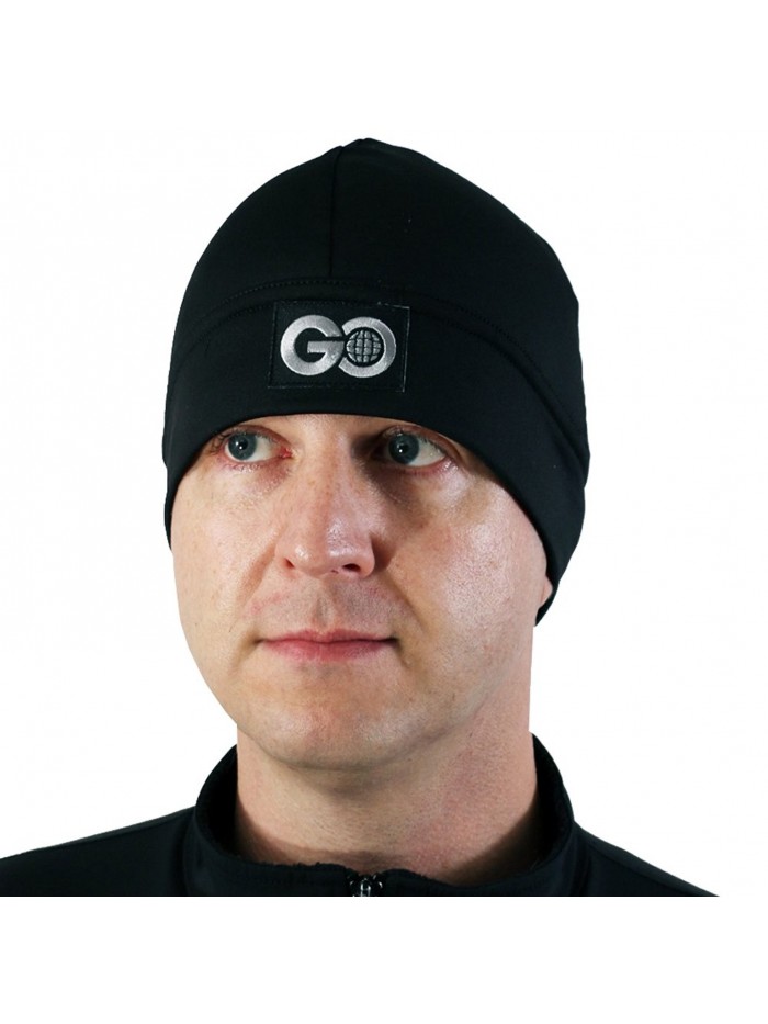 GO Athletic's Cold Weather Gear Beanie Hat - Black - C311QVT2K81
