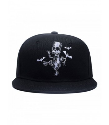 Embroidery Snapback Skeleton Adjustable Baseball