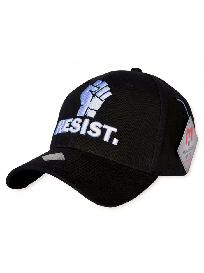 Maverix Resist Baseball Hat - Great Fit- High Quality- Amazing Details - Black/Fist - CC184DIW62Y