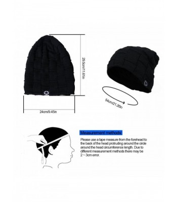 JNINTH Winter Knitting Beanie Slouchy in Men's Skullies & Beanies