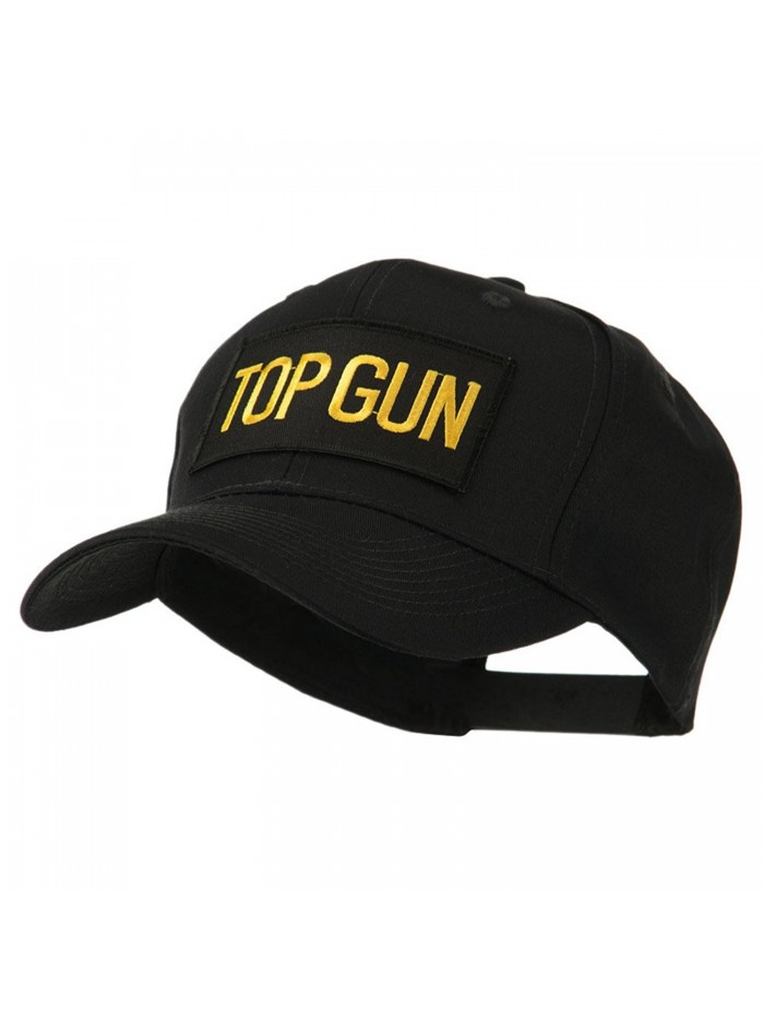 Military Related Text Embroidered Patch Cap - Top Gun - C511FITVCU7