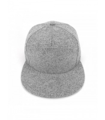 JHC Warm Flat Snapback Light in Men's Baseball Caps