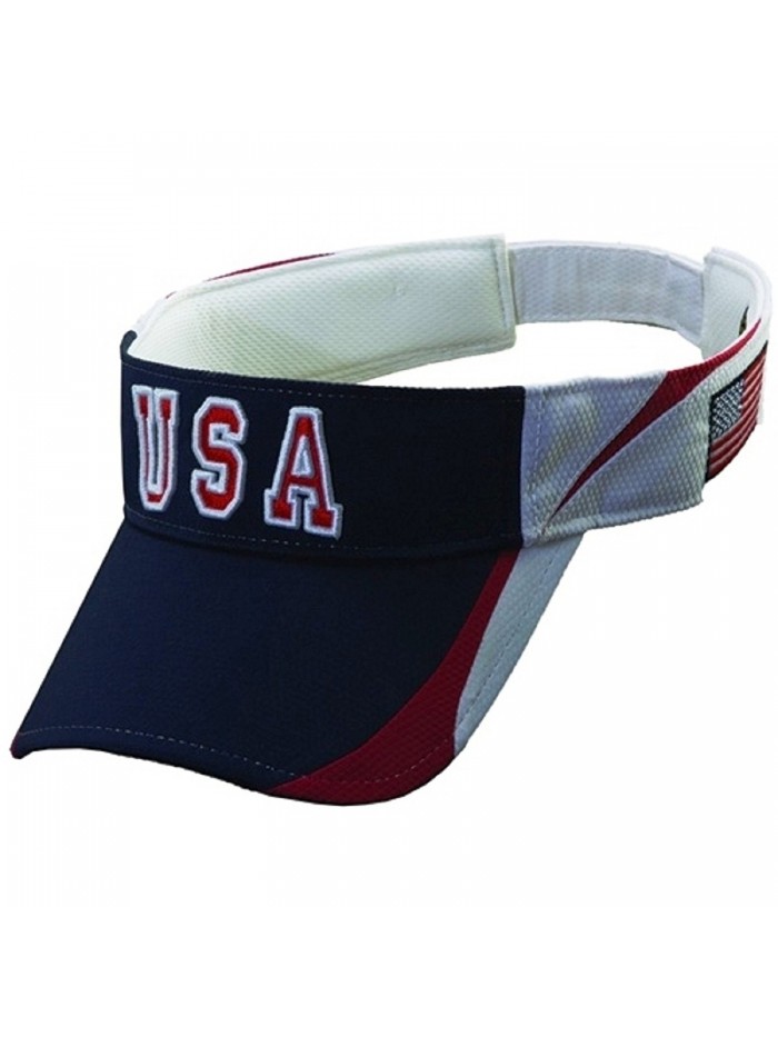 Patriotic Navy USA Visor - CO11CGEL671