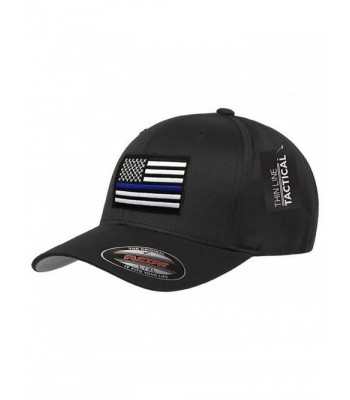 FlexFit Thin Blue Line Hat - C217YRC3LCZ