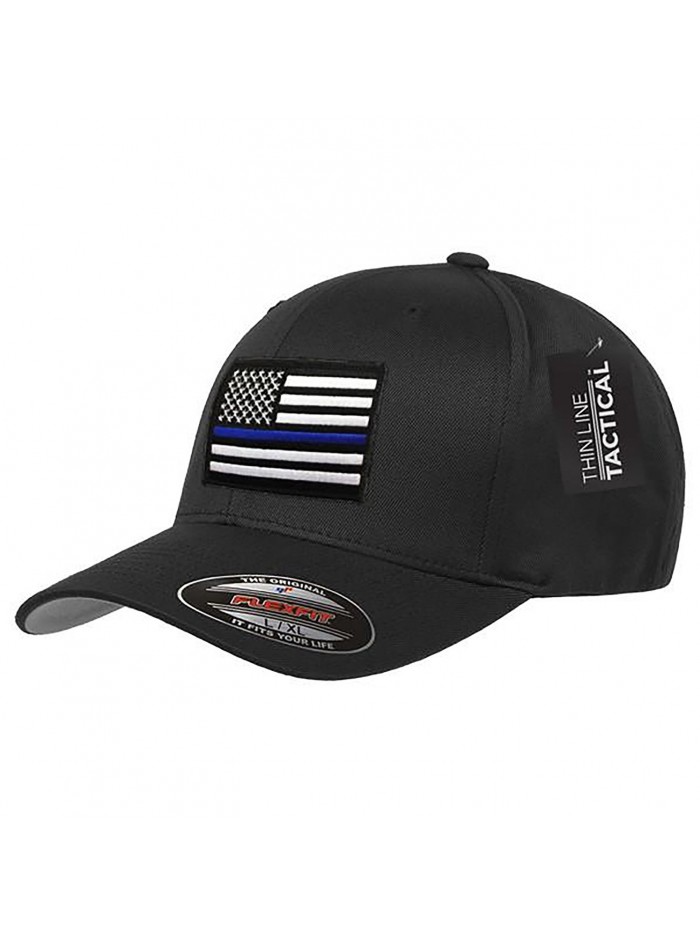 FlexFit Thin Blue Line Hat - C217YRC3LCZ