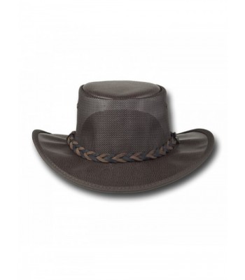 Barmah Hats Faux Leather Cooler in Men's Cowboy Hats