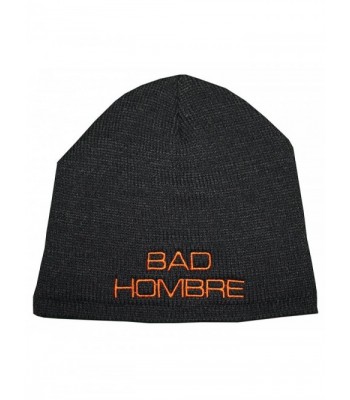 HOMBRE Embroidered Beanie FLEECE Embroidery