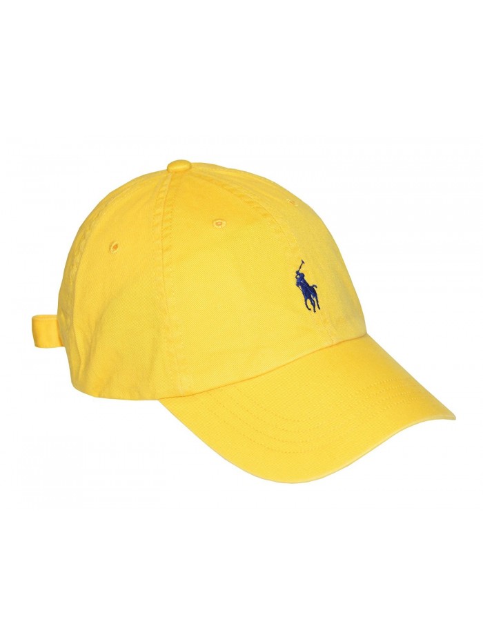Polo Ralph Lauren Sports Pony Logo Hat Cap (One size- Sun gold) - C111NOS5AKV