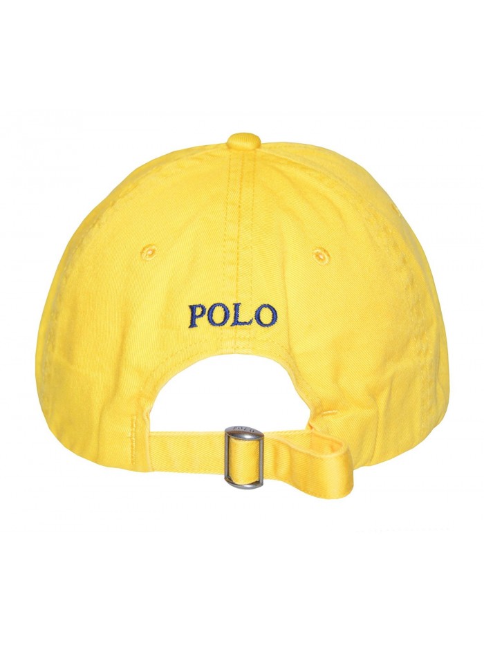 Polo Sports Pony Logo Hat Cap (One size- Sun gold) - C111NOS5AKV