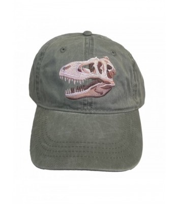 ECO Wear T-Rex Tyrannosaurus Dinosaur Embroidered Baseball Cap - CP12O2TE1R7