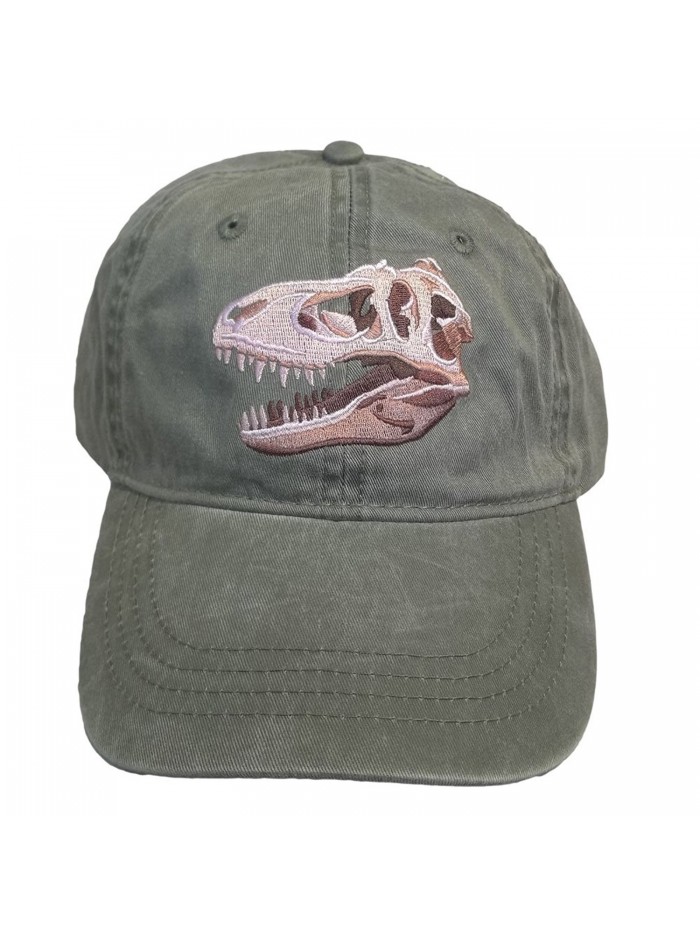 ECO Wear T-Rex Tyrannosaurus Dinosaur Embroidered Baseball Cap - CP12O2TE1R7