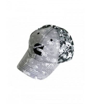 Cummins Diesel Digital Camo Snapback Cap with Mesh Overlay - CL12O4M5CG8