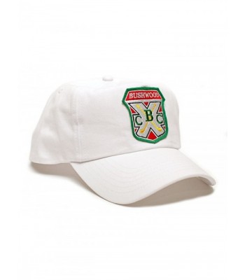 Bushwood Hat Country Club Caddyshack Movie One Size Baseball Cap White - CN12JXMEK9T