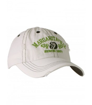 Margaritaville Men's Logo Hat - White - CF11CTPWEU5