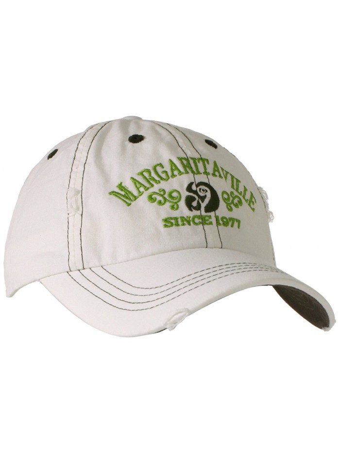 Margaritaville Men's Logo Hat - White - CF11CTPWEU5