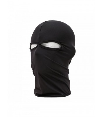 Lilyy Ski Mask Outdoor Cycling Sports Face Mask Cool Fashionable Ultra Thin Balaclava - Black - CT11M8JUFOT