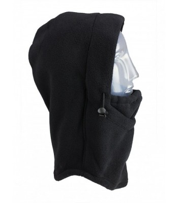 Seirus Innovation 2816 Hoodz Fleece Hood for Face Head and Neck Protection - Black - C61129CM31X