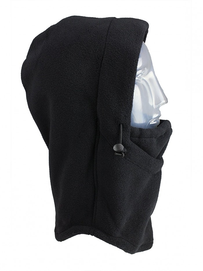 Seirus Innovation 2816 Hoodz Fleece Hood for Face Head and Neck Protection - Black - C61129CM31X