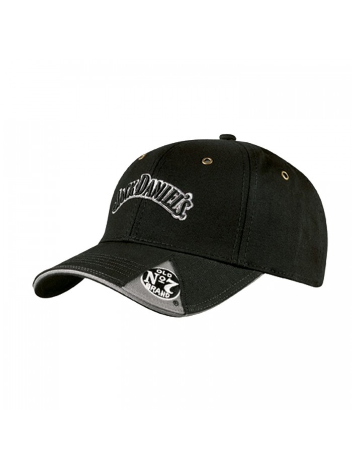 Jack Daniels Men's Daniel's Old No. 7 Cap - Jd77-42 - Black - C5113EZQ9RX