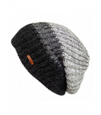 LETHMIK Unique Winter Skull Beanie Mix Knit Slouchy Hat Ski Cap for Men & Women - Grey - CQ12N1I2SL1